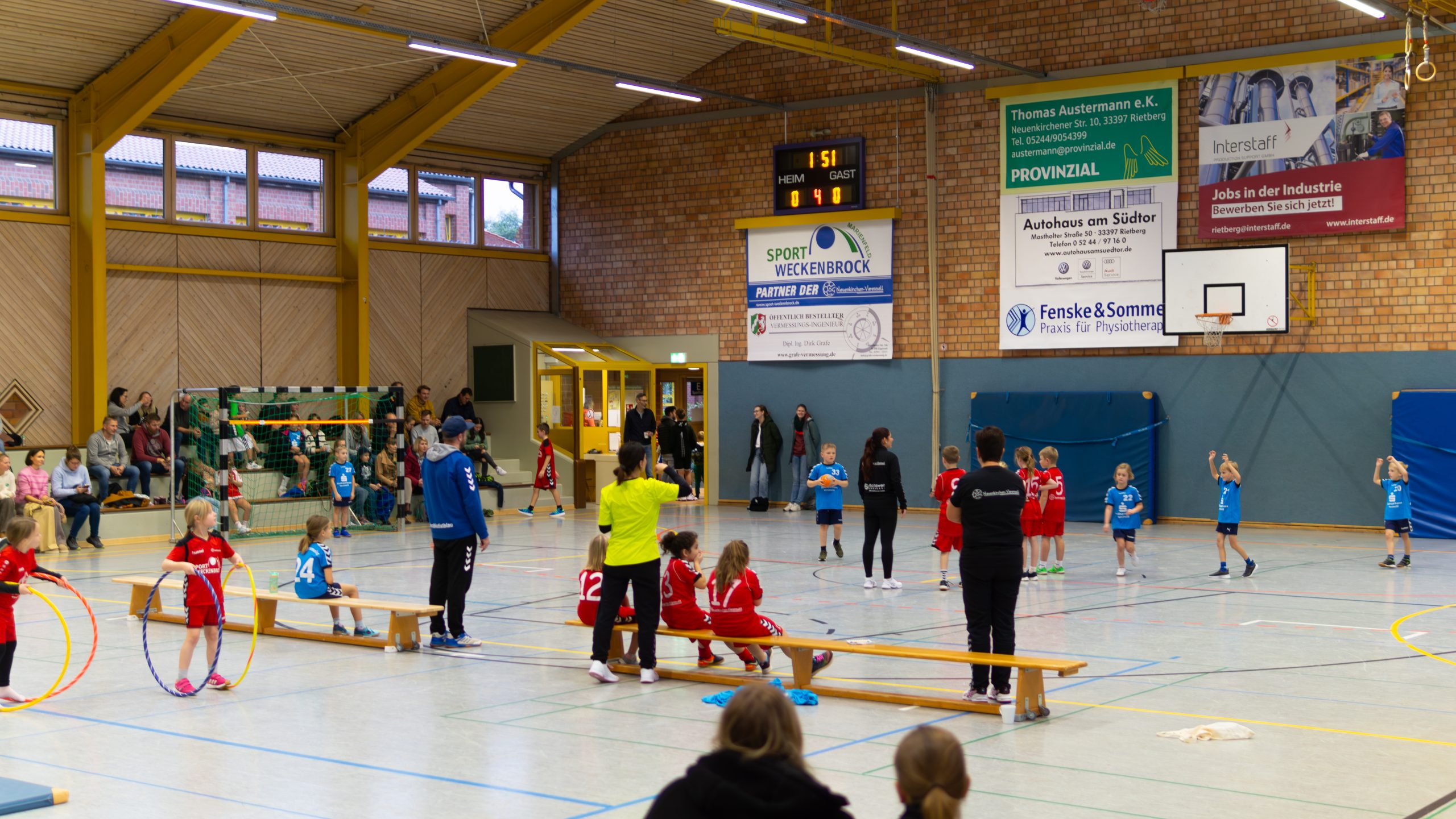 Read more about the article Spielfest der F-Jugend in unserer Halle