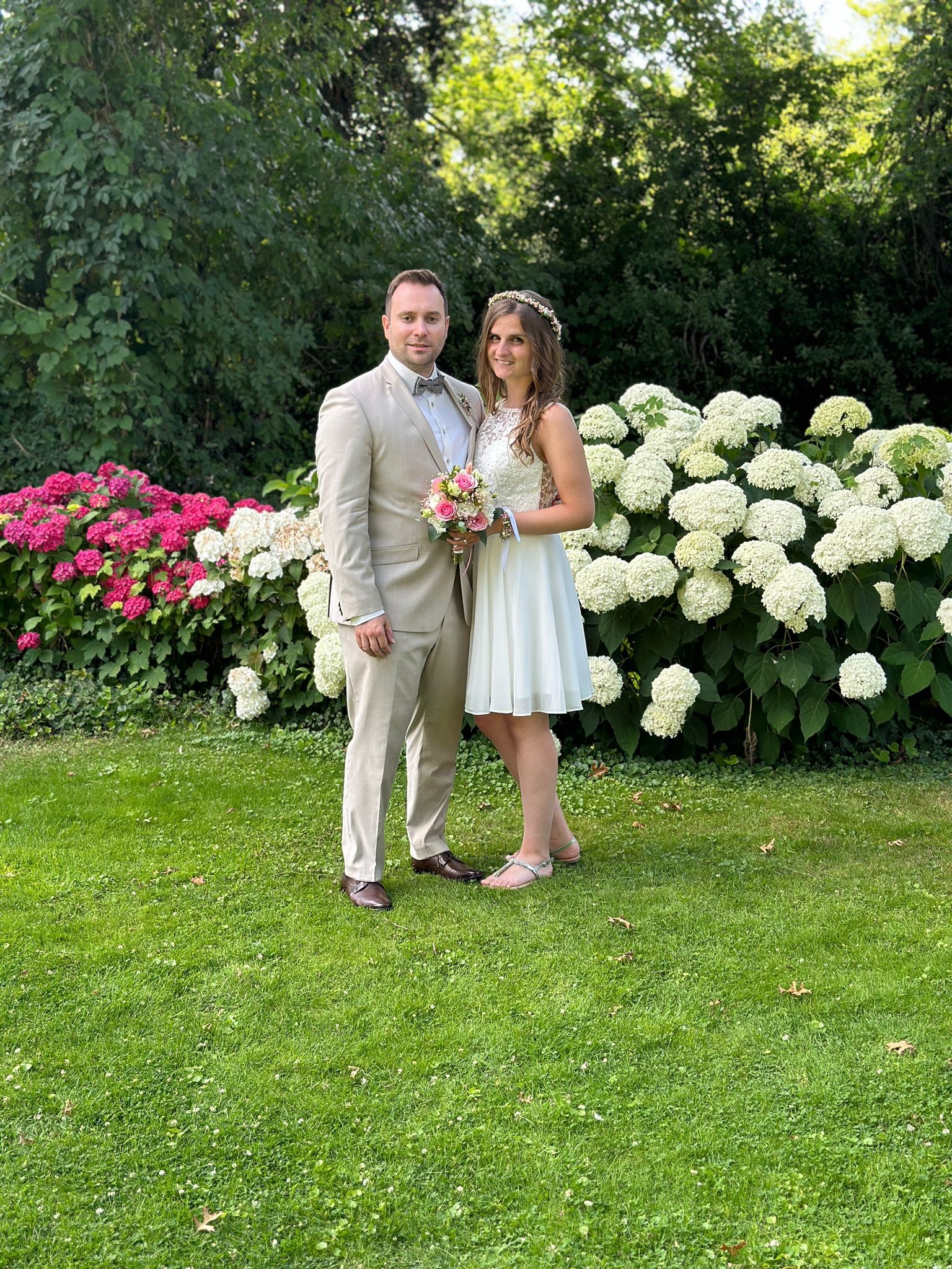 Mehr über den Artikel erfahren Tanzkinder gratulieren persönlich zur Hochzeit