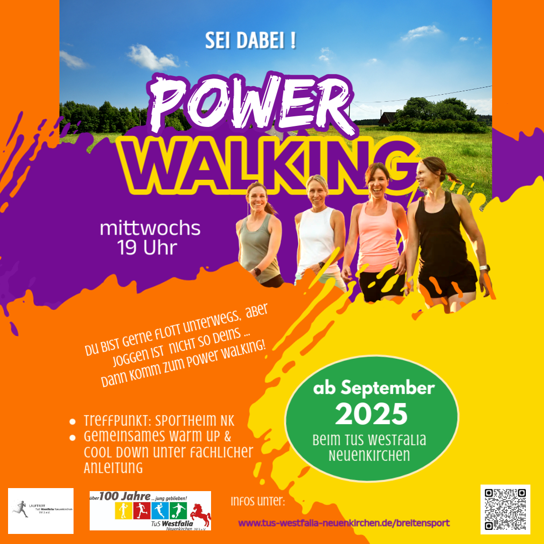 Mehr über den Artikel erfahren Power- Walking