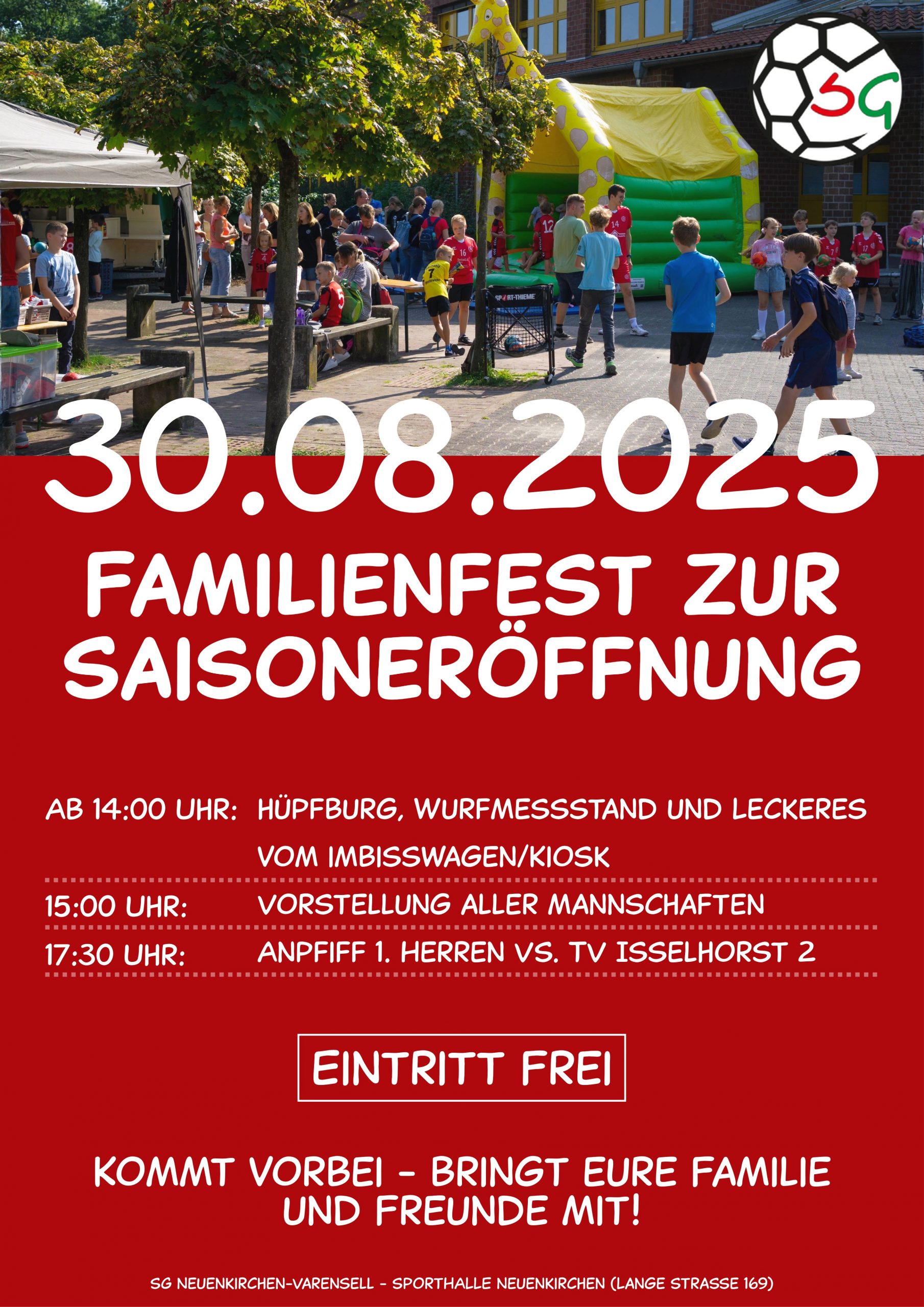 Du betrachtest gerade Großes Familienfest zur Saisoneröffnung der Handballsaison
