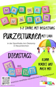 Mehr über den Artikel erfahren Purzelturnen mit Lara