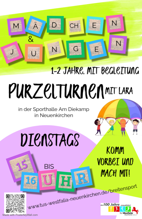 Mehr über den Artikel erfahren Purzelturnen mit Lara