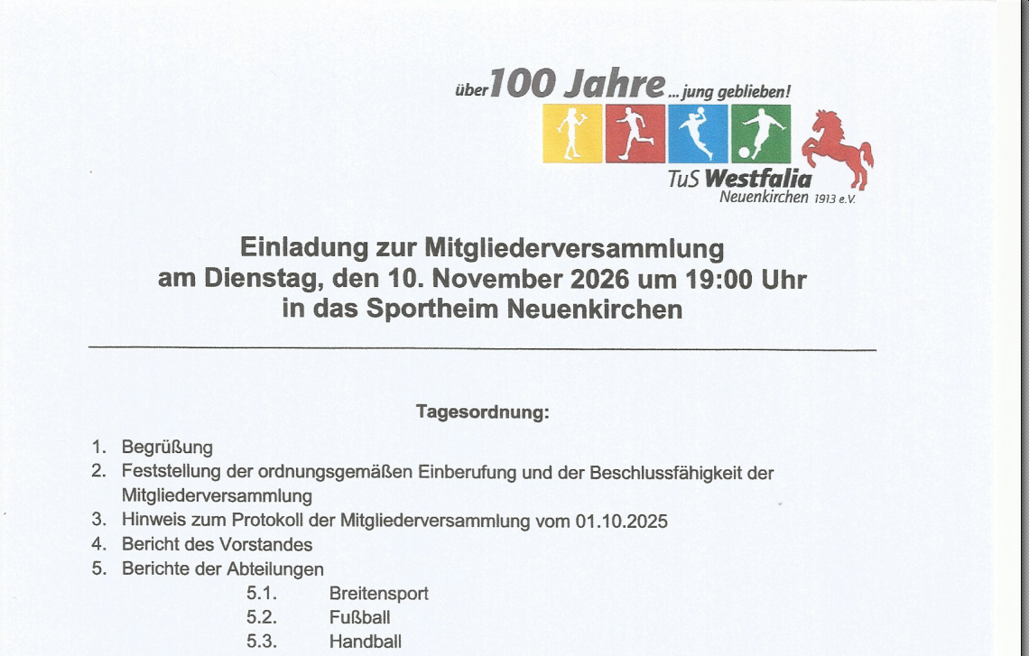 Du betrachtest gerade Mitgliederversammlung 2026